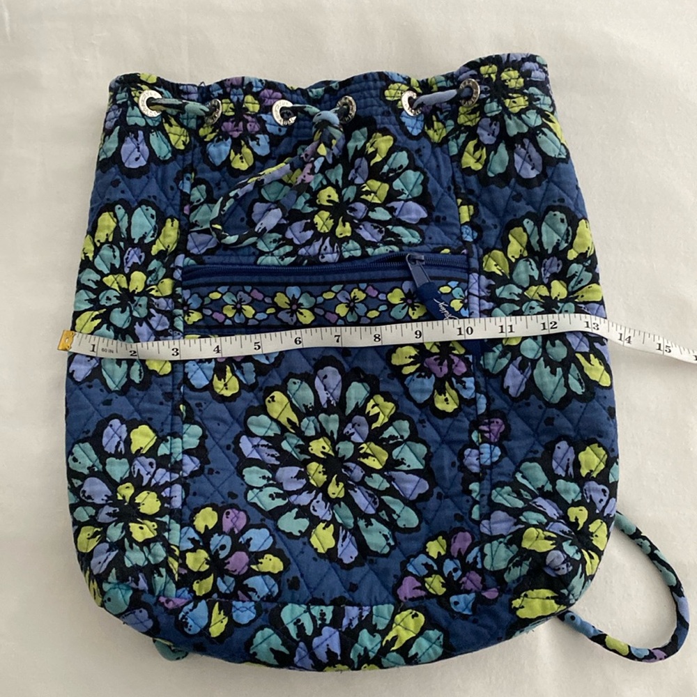 Vers Bradley quilted medium backpack with drawstring